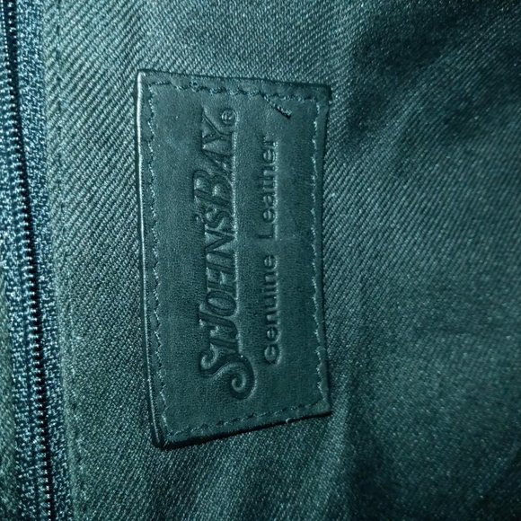 Y2K St Johns Bay Mini Backpack Black Leather Purse Shoulder Bag - Picture 14 of 14